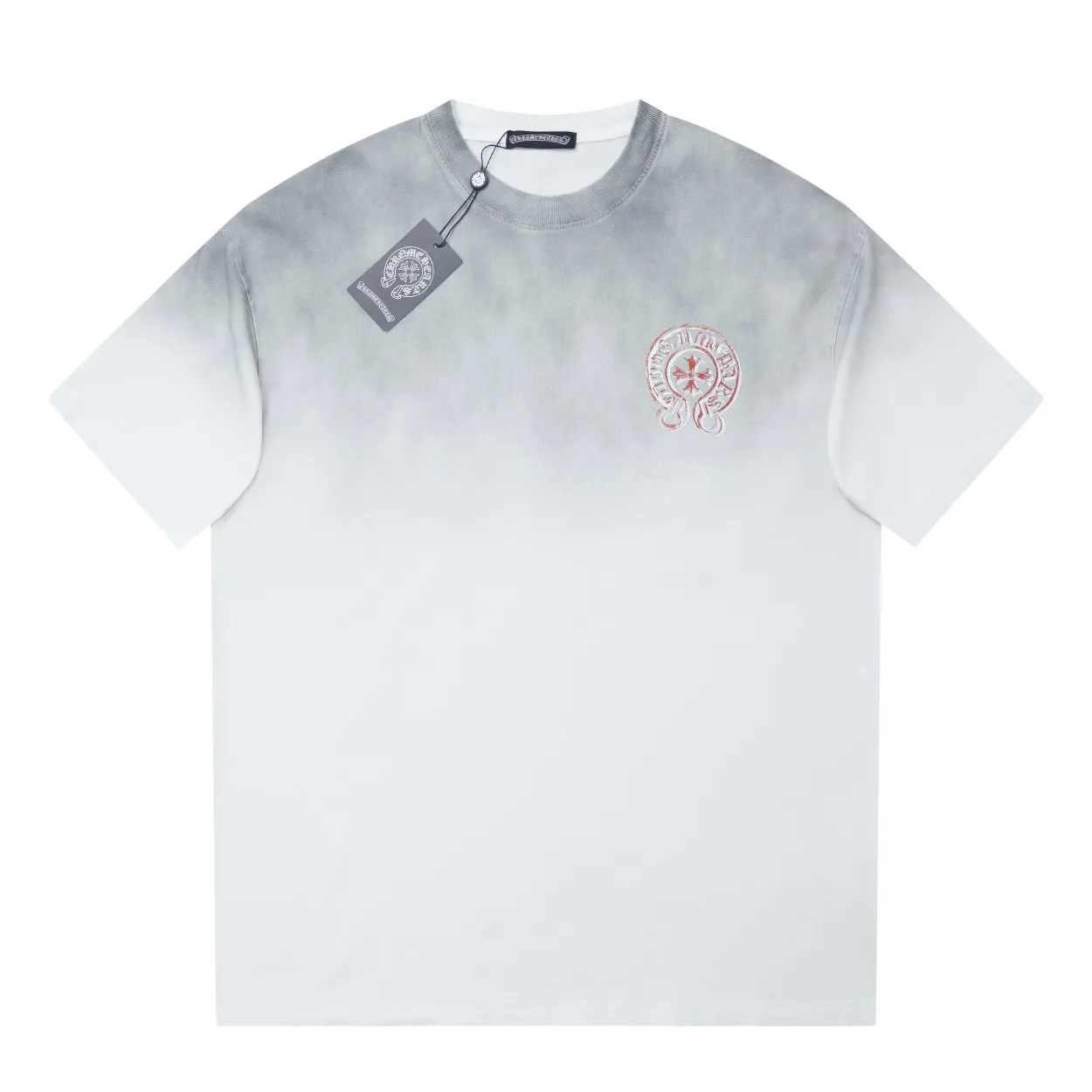 🅿️220 High quality ✨Cro❤✨🆕Classic logo letter pattern short sleeves. Official website synchronization, pure cotton fabric at the counter! Comfortable against the skin, durable and easy to wear, classic and simple logo design, meticulous original craftsmanship, customized 290G same vat dyed fabric, very comfortable to the touch, latest brick cabinet synchronization OS off-shoulder version, fashionable and personalized, super versatile and good-looking, very suitable for both men and women, a must-have style, hang tag, collar label, washed wheat, complete with three labels, black and white. 2️⃣Color S M L XL